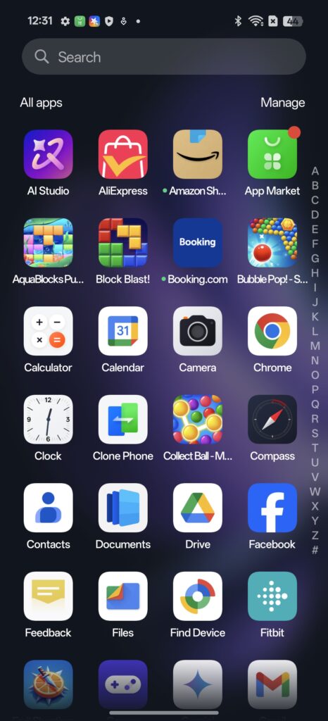 OPPO Reno13 Pro Bloatware OPPO Reno13 Pro Bloatware