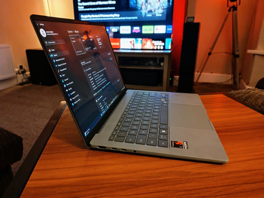 ASUS Zenbook A14 Review Left Side ASUS Zenbook A14 Review Left Side