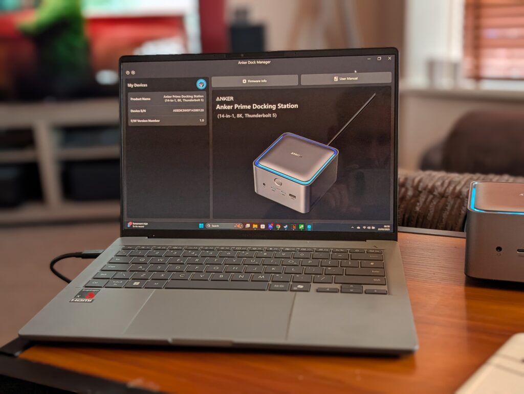 Anker Prime TB5 Docking Station Review Firmware Anker Prime TB5 Docking Station Review Firmware