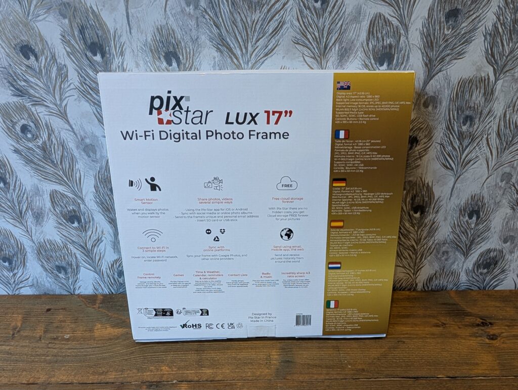 Pix Star LUX 17 Digital Photo Frame Review 2 Pix Star LUX 17 Digital Photo Frame Review 2