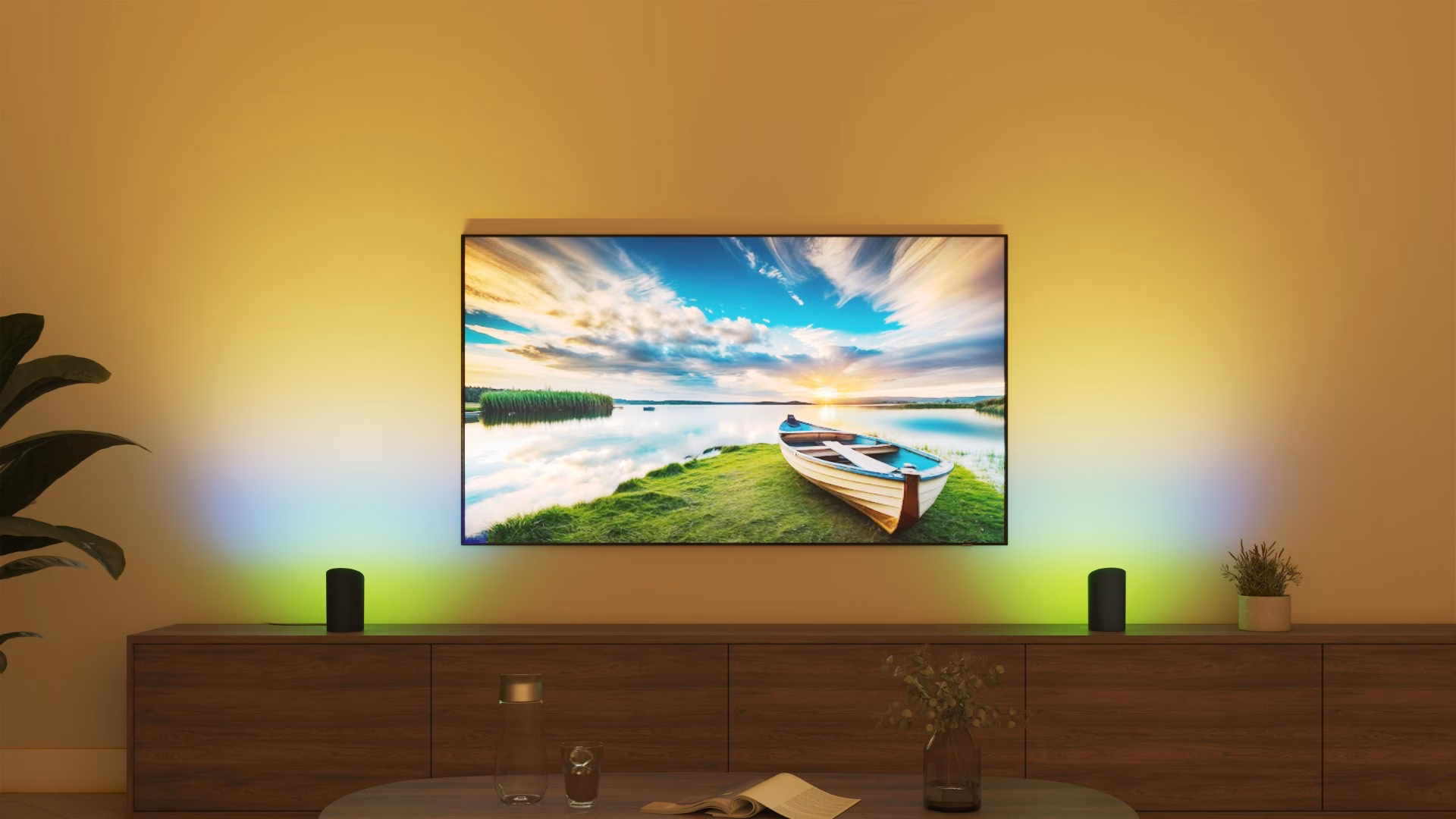 hue play wall washer architectural black Large