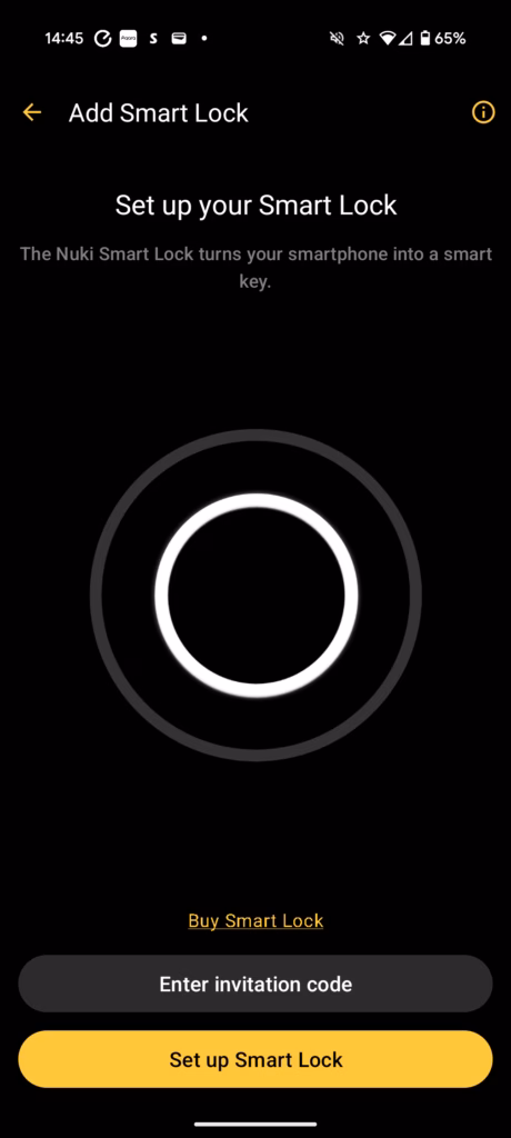 Nuki App Setup 10 Nuki App Setup 10
