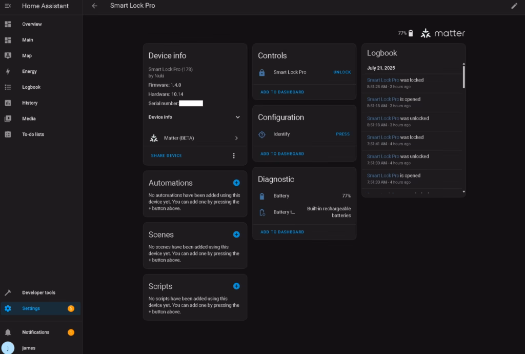 Nuki Home Assistant Nuki Home Assistant