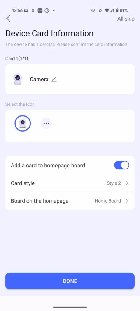 Aqara Security Camera G100 App Settings 2