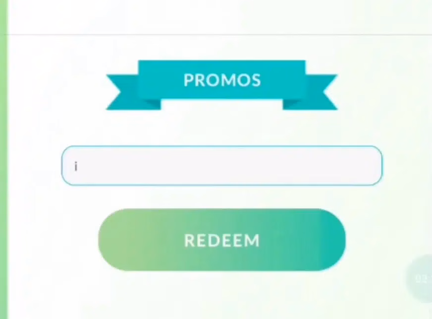 Pokemon Go codes 3