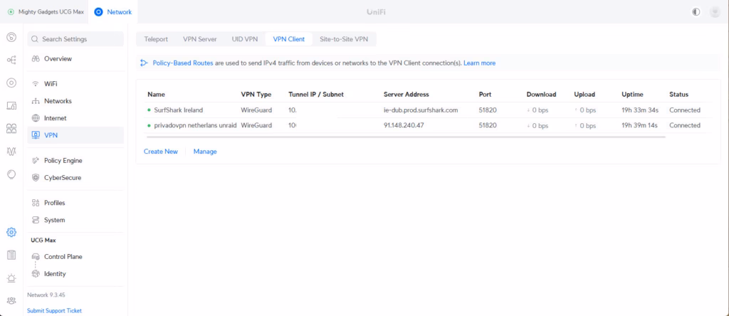 Unifi VPN Unifi VPN