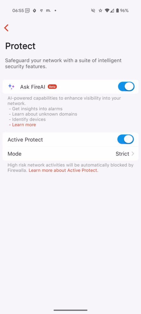 Firewall mobile Screenshots 065507