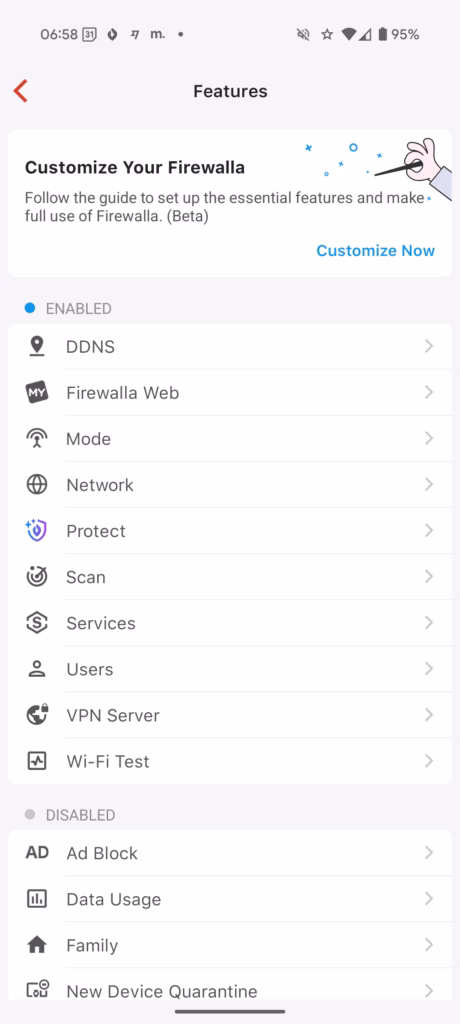 Firewall mobile Screenshots 065846