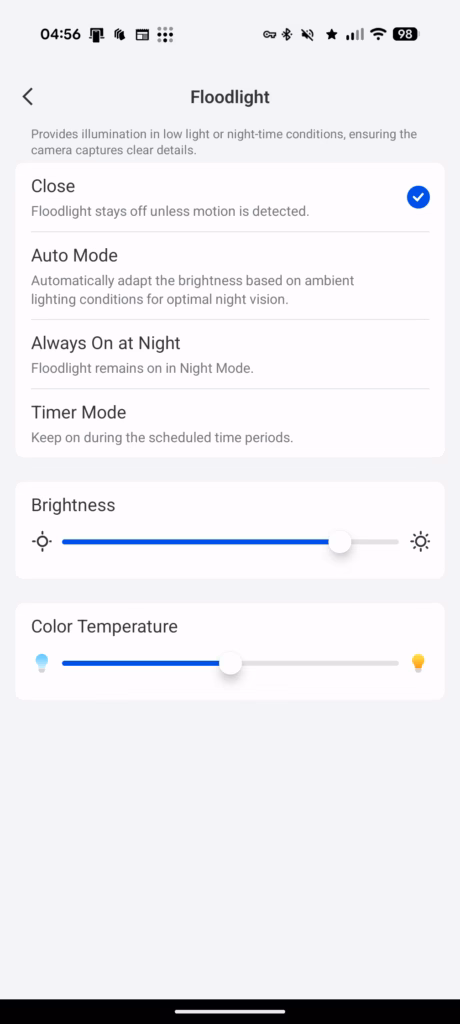 Reolink TrackFlex Floodlight App 4 Reolink TrackFlex Floodlight App 4