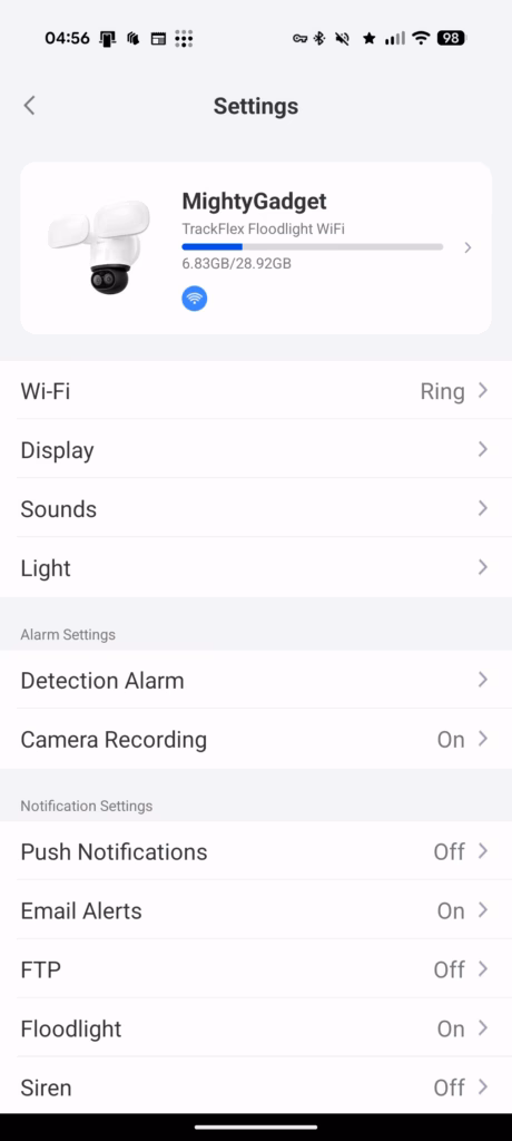 Reolink TrackFlex Floodlight App 5 Reolink TrackFlex Floodlight App 5