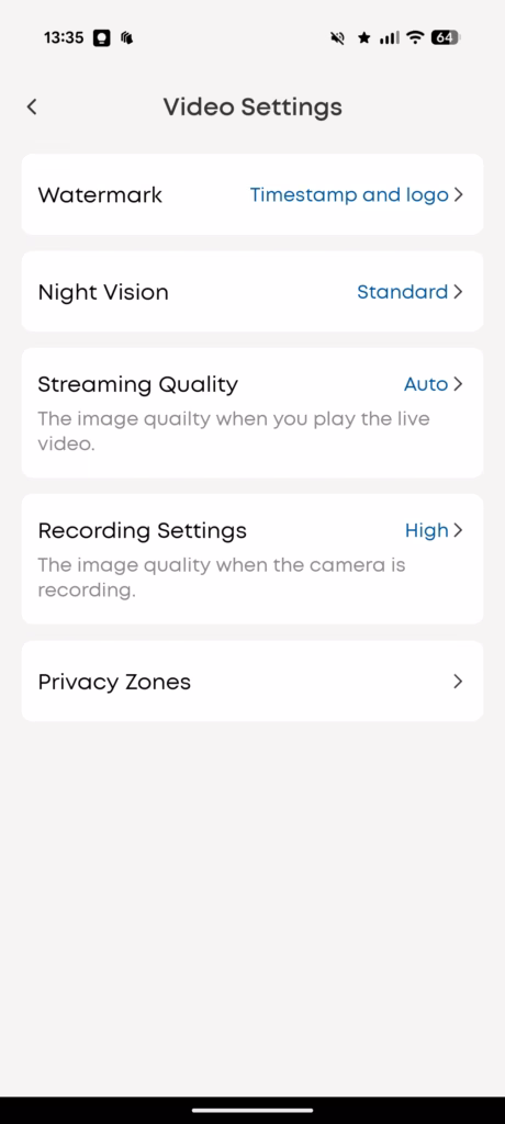 Eufy eufyCam C35 review app 2 Eufy eufyCam C35 review app 2