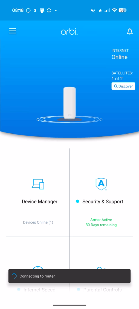 Netgear Orbi 370 Mobile App 1 Netgear Orbi 370 Mobile App 1