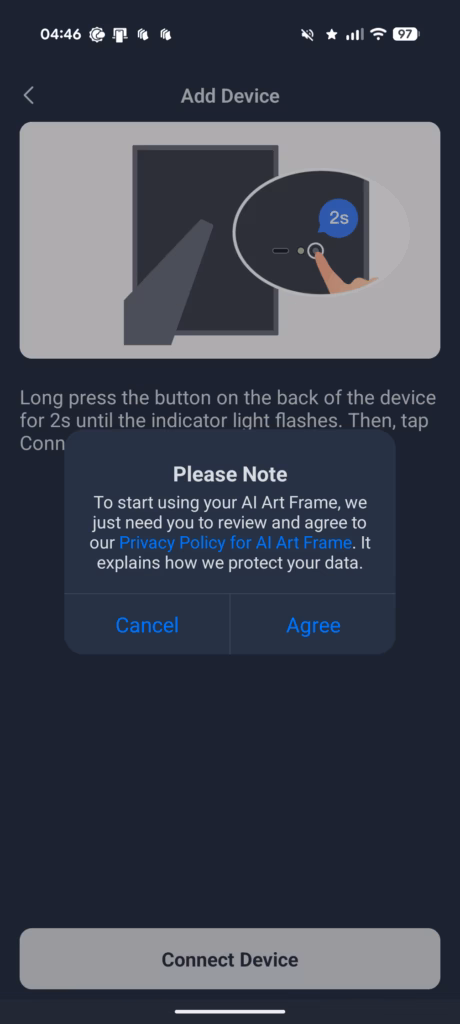 SwitchBot AI Art Frame App 2