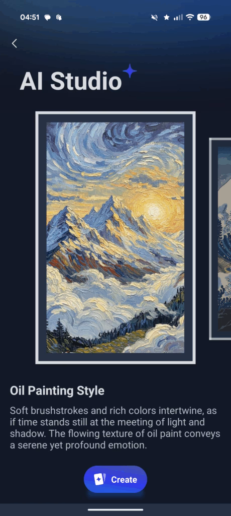 SwitchBot AI Art Frame App 5