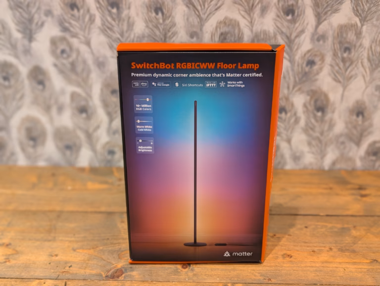 SwitchBot RGBICWW Floor Lamp Review SwitchBot RGBICWW Floor Lamp Review – Corner Ambience Lamp with Matter