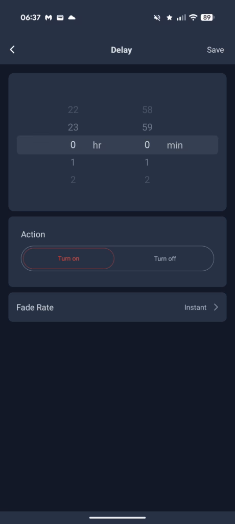 Switchbot Candle Warmer Lamp Review App 4