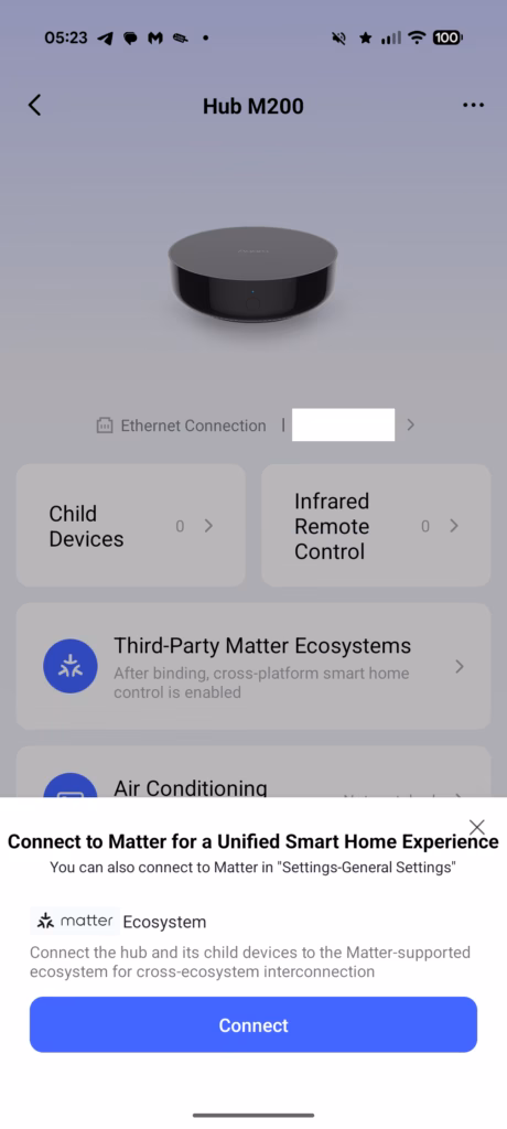 Aqara Smart Hub M200 App 2