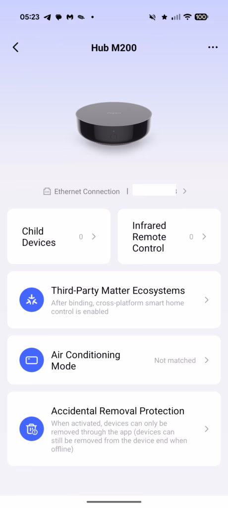 Aqara Smart Hub M200 App 3