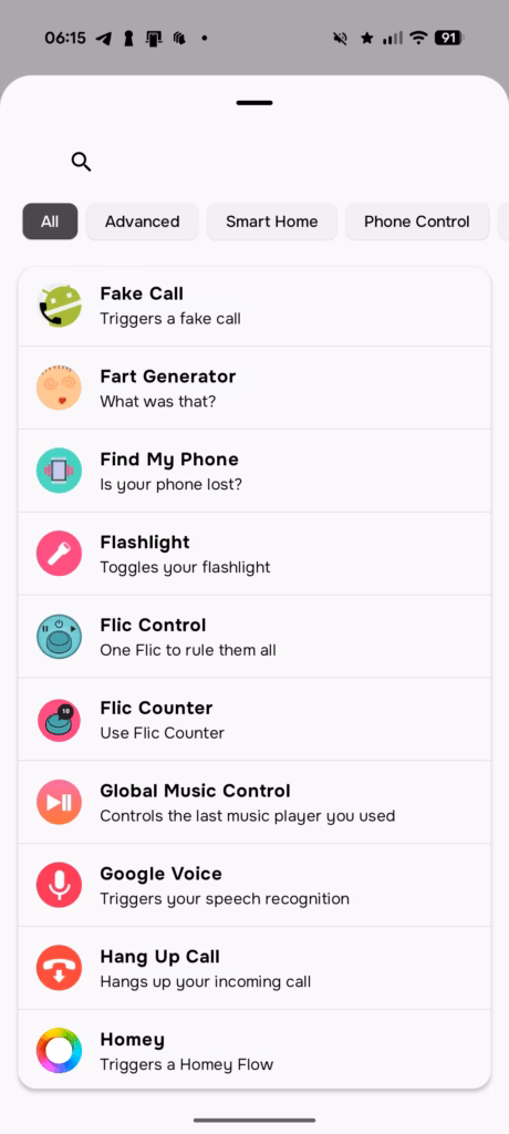 Flic Button app 061539
