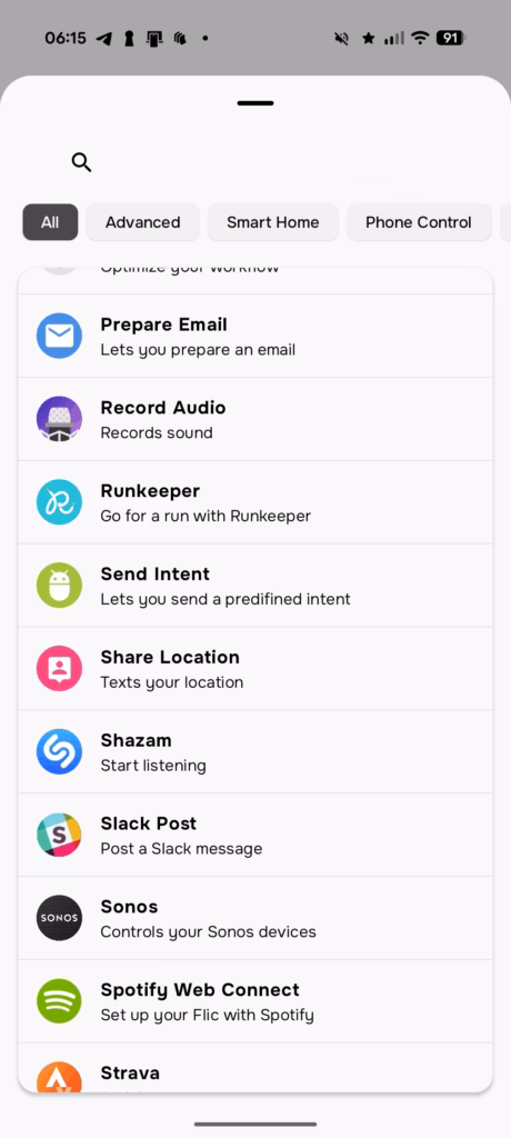 Flic Button app 061557