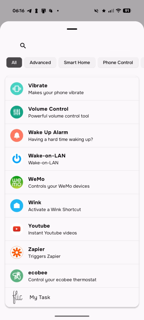 Flic Button app 061608