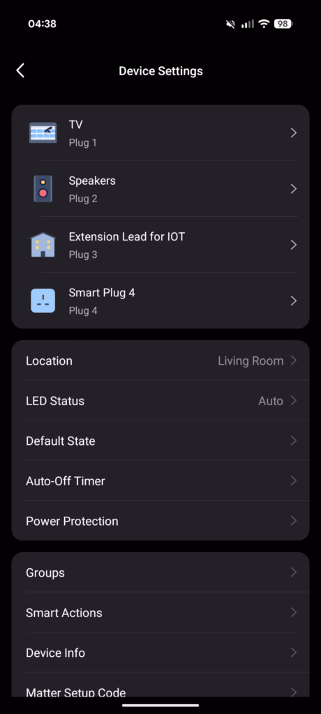 Tapo P304M Smart Power Strip App 5