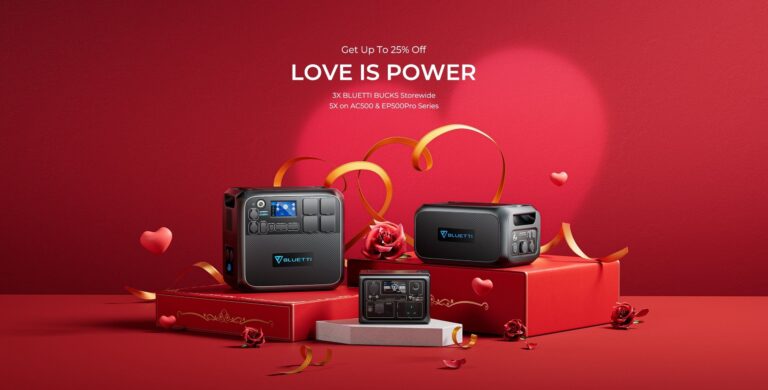 BLUETTI Selects the Most Special Gifts for Valentine’s Day