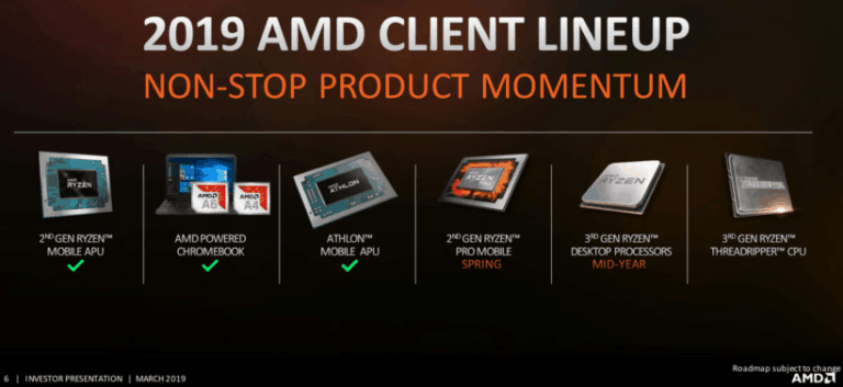 AMD confirms mid-year Ryzen 3000 series launch. Threadripper 3000 series processors also in 2019