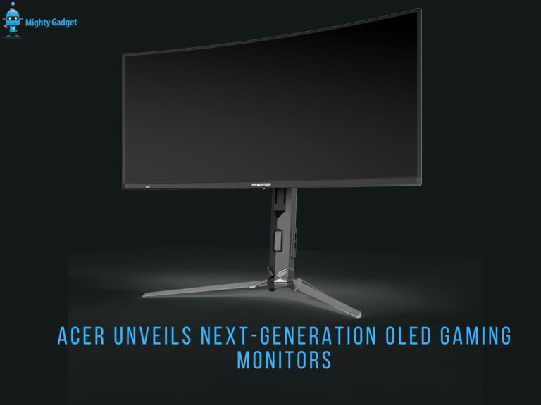 Acer Unveils Next-Generation OLED Gaming Monitors at Computex 2024