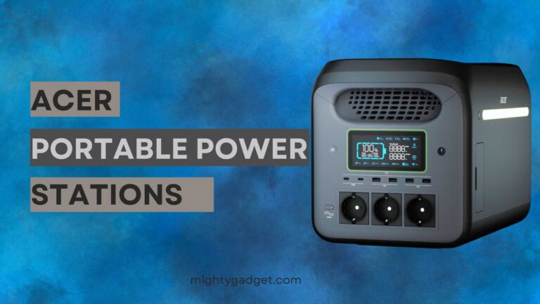 Acer Expands into Eco-Friendly Portable Power Stations