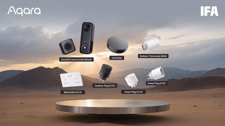 Aqara Expands Announces New Products at IFA 2025 including Hub M200 and Doorbell Camera G400