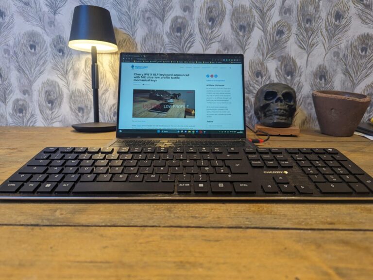 CHERRY KW X ULP Keyboard Review – Mechanical ultra-low profile keyboard with a high price tag