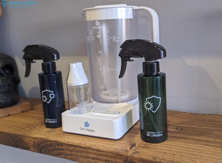 DH Lifelabs Aaira Surface Multi-Purpose Cleaning & Disinfectant System Review – Producing cost-efficient hypochlorous acid disinfectant