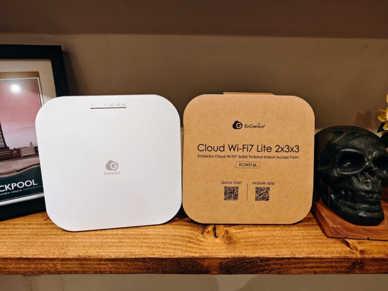 EnGenius ECW516L Cloud Managed 2x3x3 Lite Indoor Tri-Band WiFi 7 Access Point Review