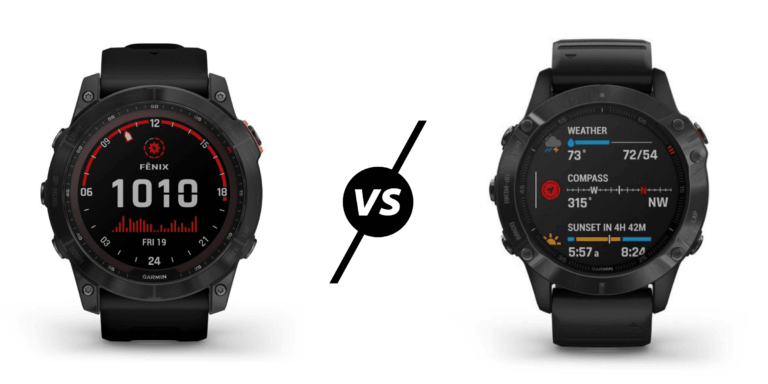 Garmin Fenix 6 Pro vs Fenix 7 vs Epix 2 Specification Comparison