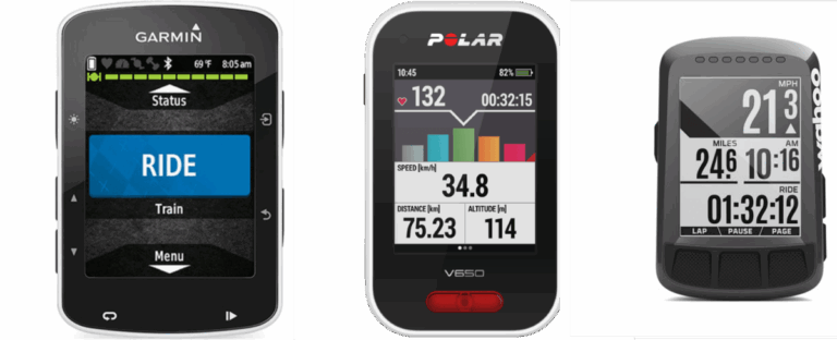 Garmin Edge 520 vs POLAR V650 vs Wahoo ELEMNT BOLT GPS Cycling Computer
