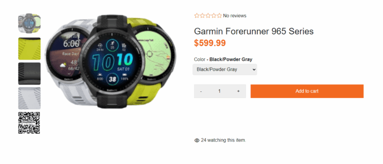 Garmin Forerunner 965 vs Forerunner 955 Specification – FR965 Features & Specification Revealed