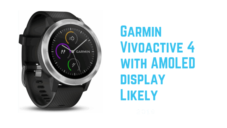 Garmin Vivoactive 4 to come with AMOLED display release at IFA in September 2019