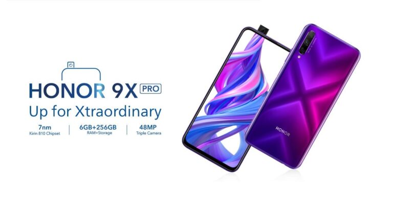 Buy Honor 9X Pro for £200 via new Honor online store. New Honor Magic Earbuds for £89.99 & deals on MagicBook 14 + others.