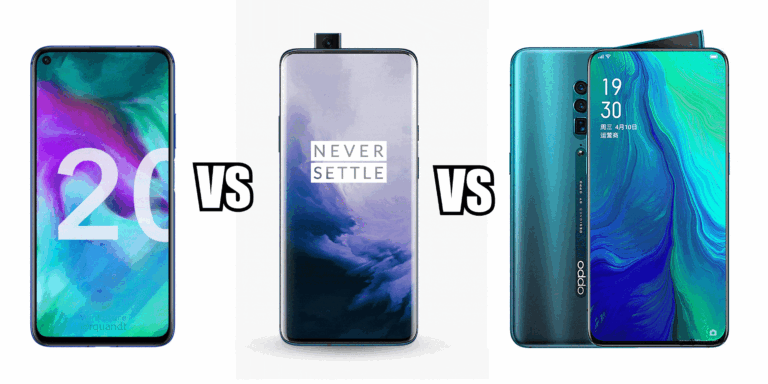 Honor 20 Pro vs OnePlus 7 Pro vs OPPO Reno 10x Zoom