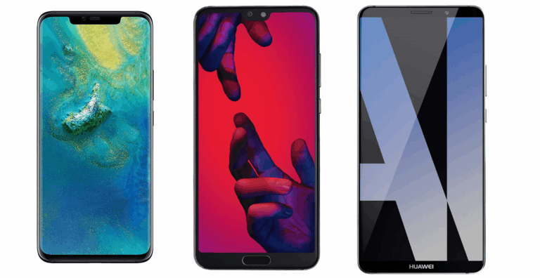 Huawei Mate 20 Pro vs Huawei P20 Pro & Mate 10 Pro