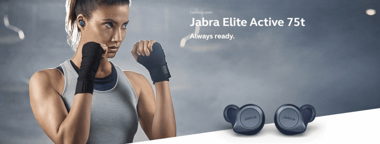 Jabra Elite Active 75t Announced – Same as the normal Elite 75t but with an IP57 waterproof rating.