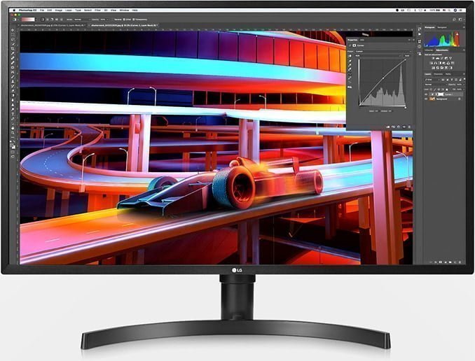 LG 32UK550 31.5 Inch 4K Display with DCI-P3, HDR10, & FreeSync for $500