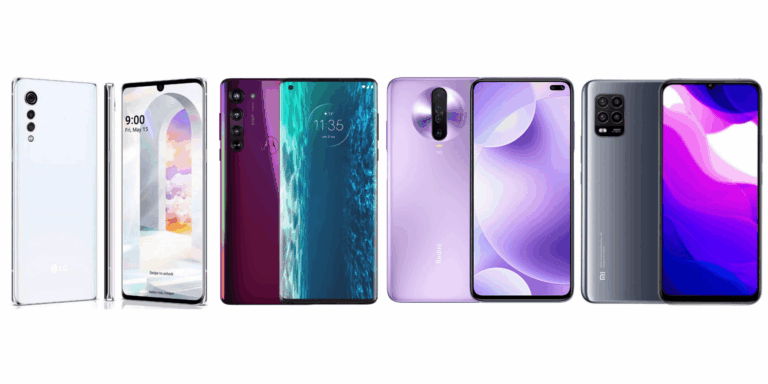 LG Velvet vs Motorola Edge vs Xiaomi Redmi K30 5G vs Xiaomi Mi 10 Lite 5G – Premium-priced vs affordable