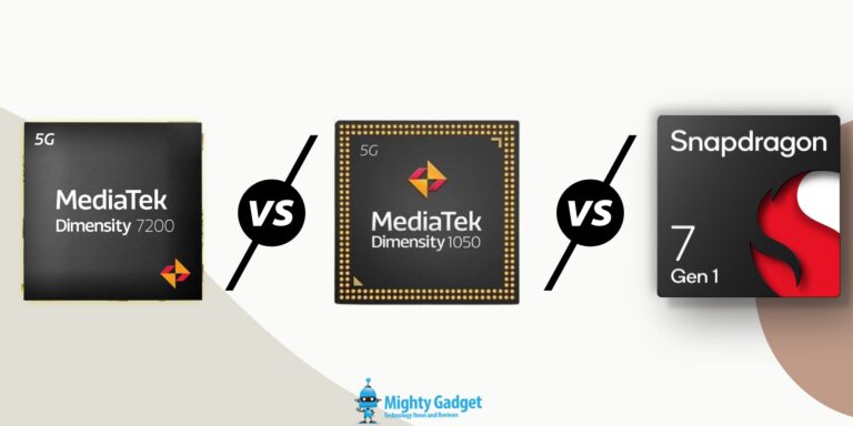 MediaTek Dimensity 7200 vs Dimensity 1050 vs Qualcomm Snapdragon 7 Gen 1 Specification Compared – A new mid-range chipset
