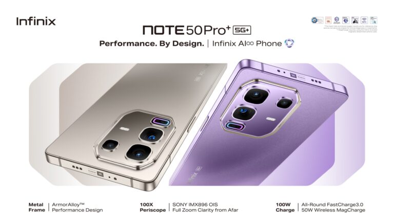 Infinix NOTE 50 Series Launches with AI Features and Premium Design