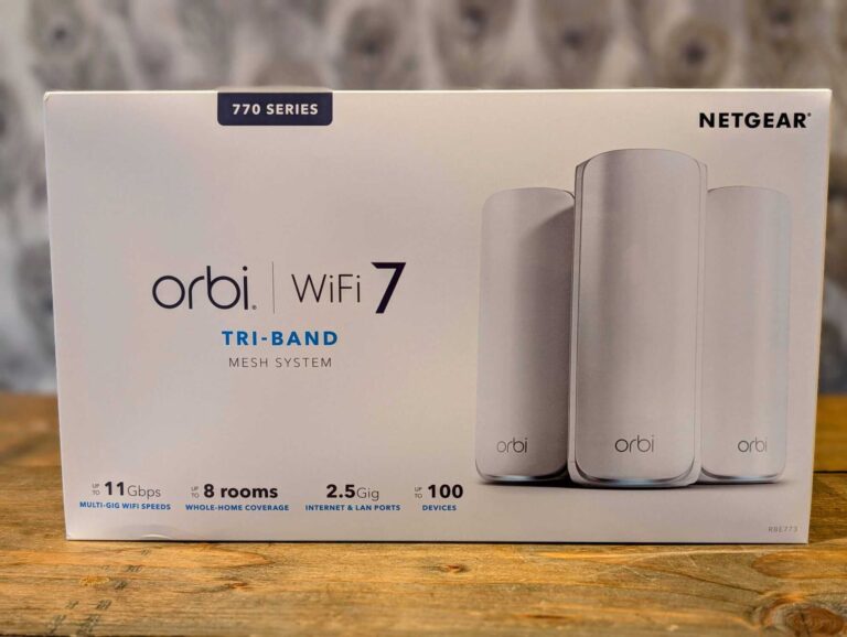 Netgear Orbi 770 Mesh Router Review vs Orbi 970 – Better than expected for a tri-band WiFi 7 mesh system