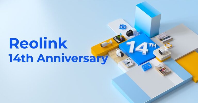Reolink Celebrates 14th Aniversary with 40% Discount Sale