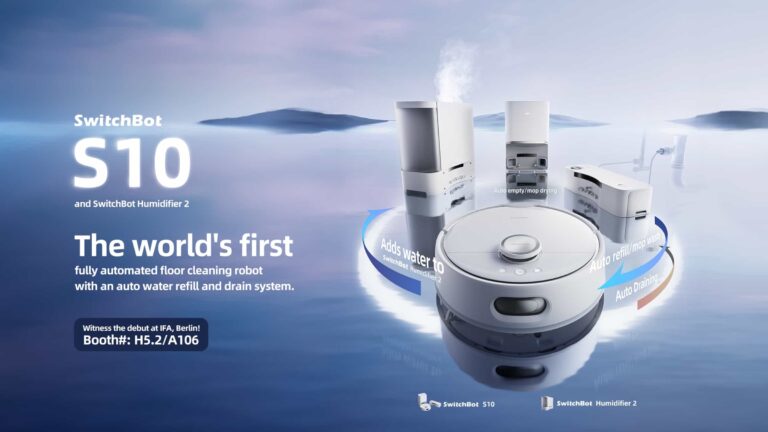 SwitchBot S10 Fully Automated Floor Cleaning Robot Announced at IFA 2023