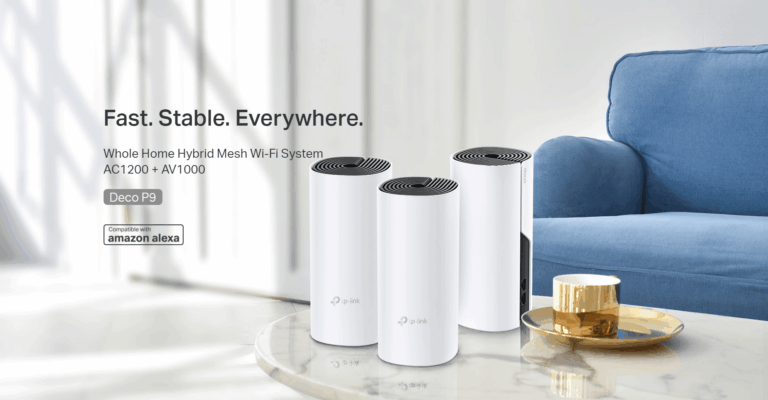 TP-Link Deco P9 Mesh Wi-Fi with Powerline Review – A big improvement of the Deco P7